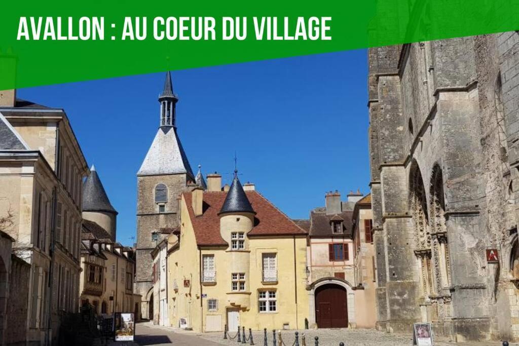 La Fontaine Neuve-Avallon-5 Personnes-1 Chambre-3 Lits-Parking-Wifi Exterior photo
